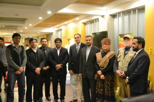 Newly Elected Executive Council Members and Office Bearers with Founder  OSFP Babar Zahoor