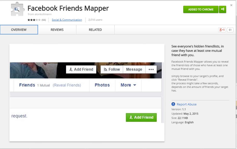 facebook mapper